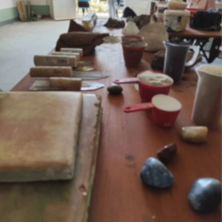 Vista de materiales y herramientas